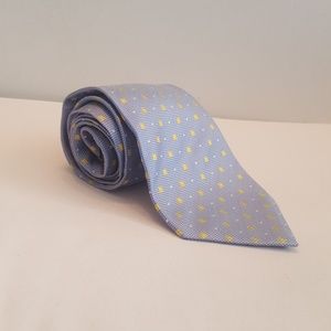 Escada Silk Tie, blue and yellow